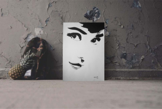 Obraz Audrey Hepburn